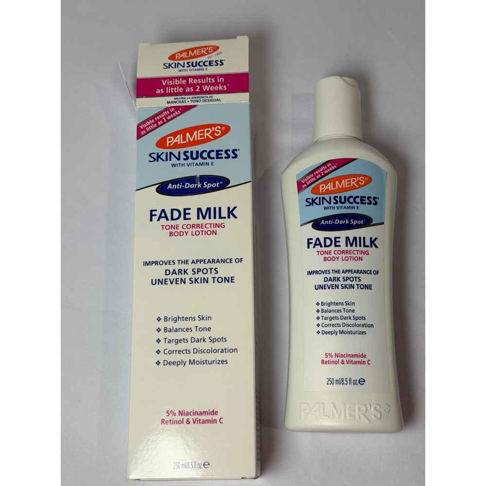 Palmer's Skin Success Fade Milk Body Lotion 8.5oz Niacinamide Retinol Vitamin C